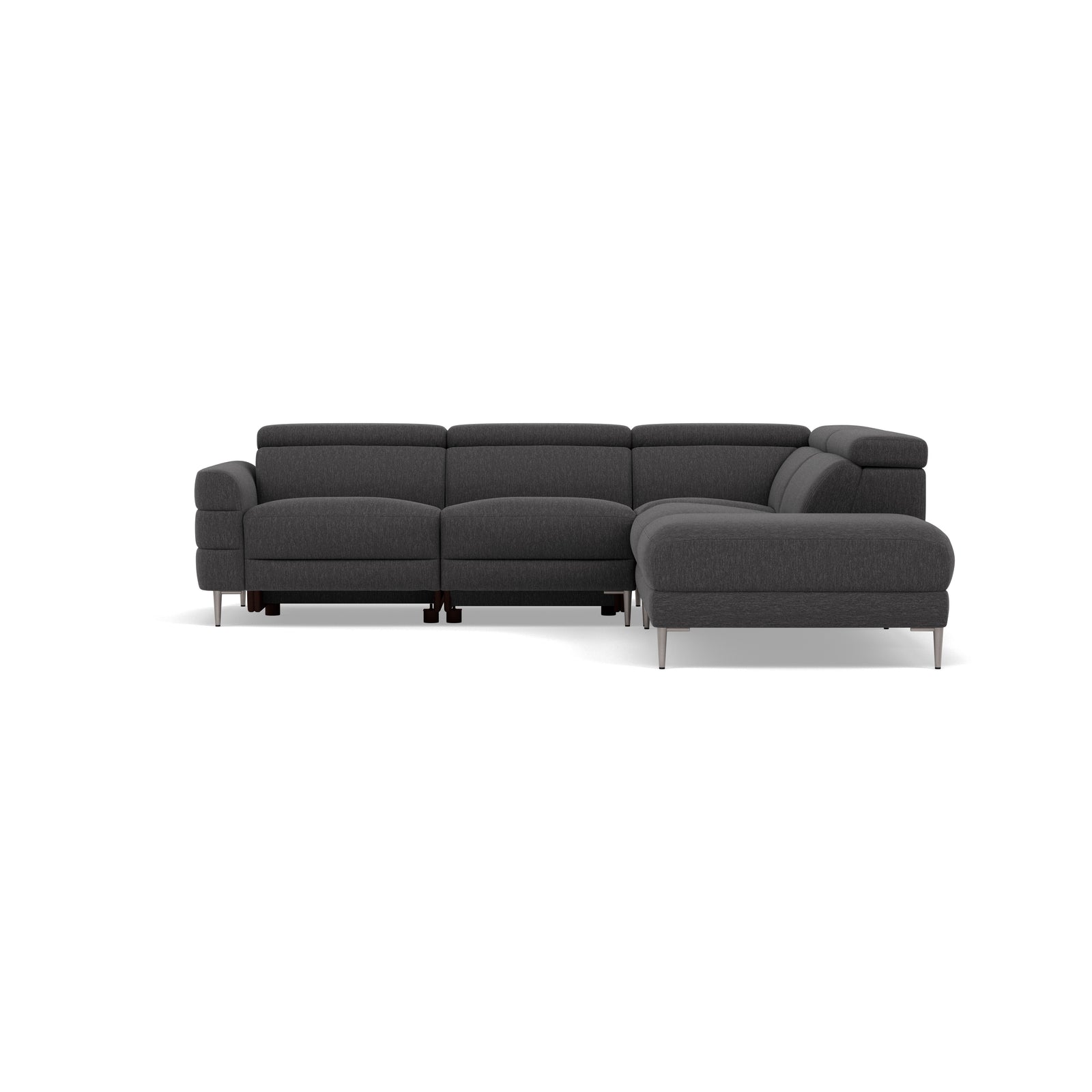 Hoy Corner Sofa - Combination 1 - Left Hand Facing Sofa Corner Group Fabric - Left Hand Facing Corner Sofas Sterling Home 10 KB-1295-UK Amigo Coal