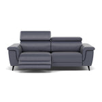 Sparta 3 Seater Recliner Sofa - 3 Str W/ 2 Power Recliner W/ 2 Power Headrest Cat NL/O/S - Power with Power Headrest & USB 3 Seater Sofas Sterling Home 1 NL5100 New York Dark Blue