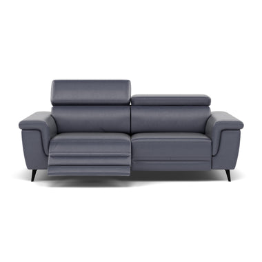 Sparta 3 Seater Recliner Sofa - 3 Str W/ 2 Power Recliner W/ 2 Power Headrest Cat NL/O/S - Power with Power Headrest & USB 3 Seater Sofas Sterling Home 1 NL5100 New York Dark Blue