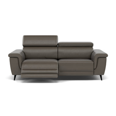 Sparta 3 Seater Recliner Sofa - 3 Str W/ 2 Power Recliner W/ 2 Power Headrest Cat NL/O/S - Power with Power Headrest & USB 3 Seater Sofas Sterling Home 3 NL5101 New York Anthkacite Grey