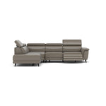 Sparta Corner Recliner Sofa - Combination 4 - Right Hand Facing Sofa Corner Group (Two Motors) Cat NL/O/S - Right Hand Facing - Power with Power Headrest & USB Corner Sofas Sterling Home 4 NL5102 New York Cement