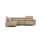 Sparta Corner Recliner Sofa - Combination 4 - Right Hand Facing Sofa Corner Group (Two Motors) Cat NL/O/S - Right Hand Facing - Power with Power Headrest & USB Corner Sofas Sterling Home 7 NL5103 New York Sand