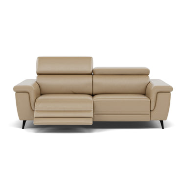 Sparta 3 Seater Recliner Sofa - 3 Str W/ 2 Power Recliner W/ 2 Power Headrest Cat NL/O/S - Power with Power Headrest & USB 3 Seater Sofas Sterling Home 5 NL5103 New York Sand
