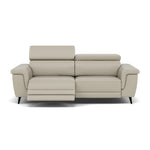 Sparta 3 Seater Recliner Sofa - 3 Str W/ 2 Power Recliner W/ 2 Power Headrest Cat NL/O/S - Power with Power Headrest & USB 3 Seater Sofas Sterling Home 7 NL5115 New York Light Grey