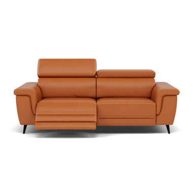 Sparta 3 Seater Recliner Sofa - 3 Str W/ 2 Power Recliner W/ 2 Power Headrest Cat NL/O/S - Power with Power Headrest & USB 3 Seater Sofas Sterling Home 11 O7303 Orlando Meerkat
