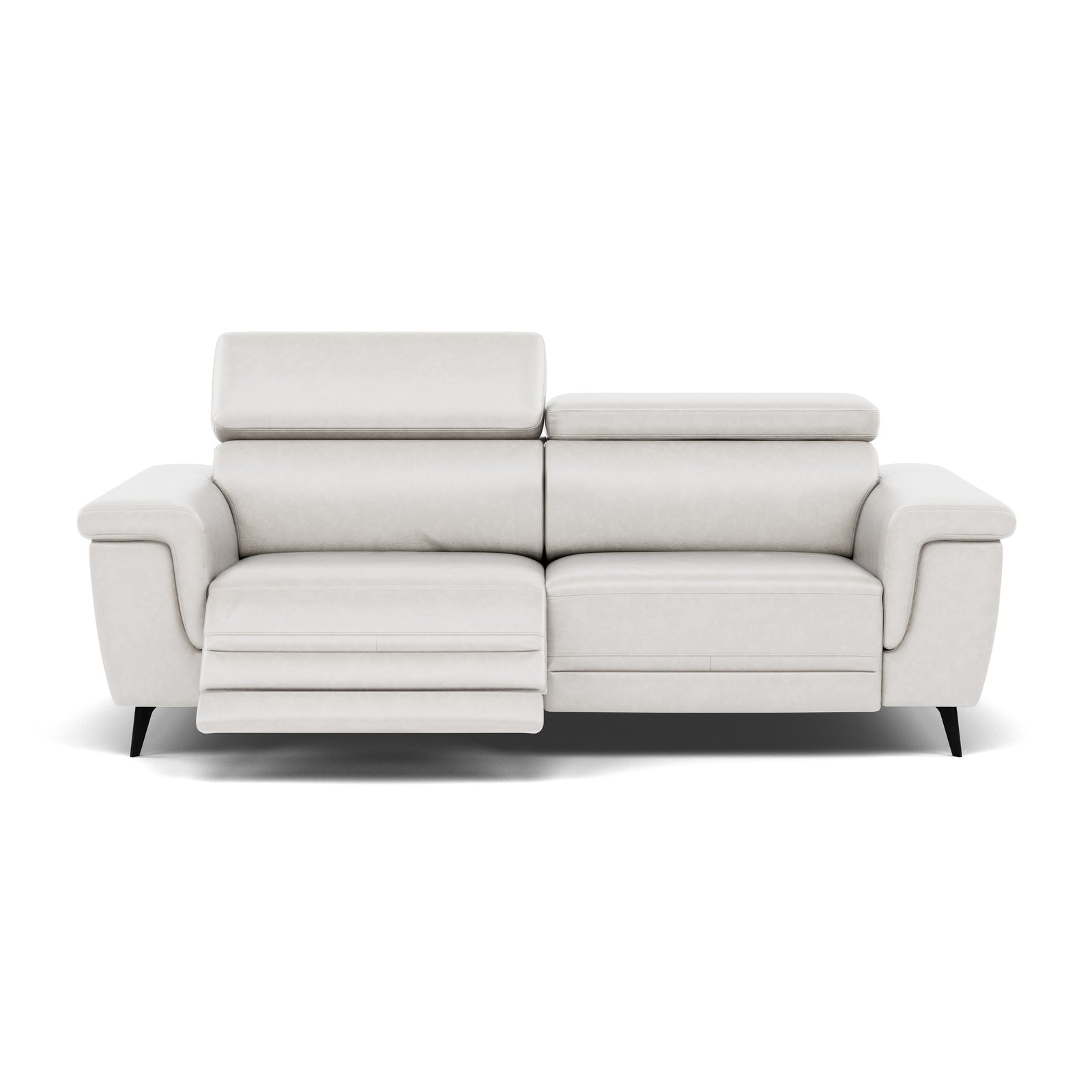Sparta 3 Seater Recliner Sofa - 3 Str W/ 2 Power Recliner W/ 2 Power Headrest Cat NL/O/S - Power with Power Headrest & USB 3 Seater Sofas Sterling Home 12 O7304 Orlando Quiet Grey