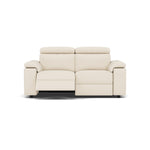 Nicoletti Rossini 2 Seater Recliner Sofa - 2 Seater Sofa Power Recliner CB - Power Recliner with USB Sterling Home 7 Torello PS Bianco 93