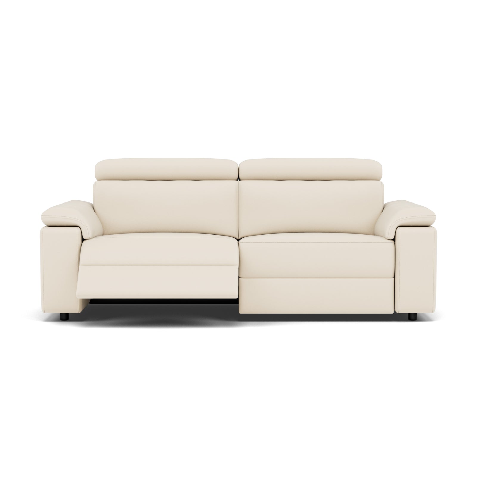 Nicoletti Rossini 3 Seater Recliner Sofa - 3 Seater Sofa Power Recliner & Power Headrest CB - Power with Power Headrest & USB Sterling Home 5 Torello PS Bianco 93