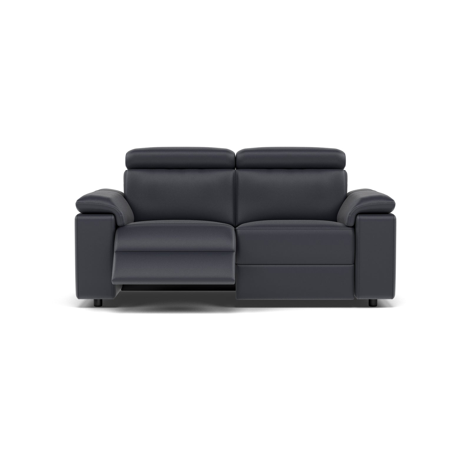 Nicoletti Rossini 2 Seater Recliner Sofa - 2 Seater Sofa Power Recliner CB - Power Recliner with USB Sterling Home 1 Torello PS Blu -S 81