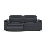 Nicoletti Rossini 3 Seater Recliner Sofa - 3 Seater Sofa Power Recliner & Power Headrest CB - Power with Power Headrest & USB Sterling Home 1 Torello PS Blu -S 81