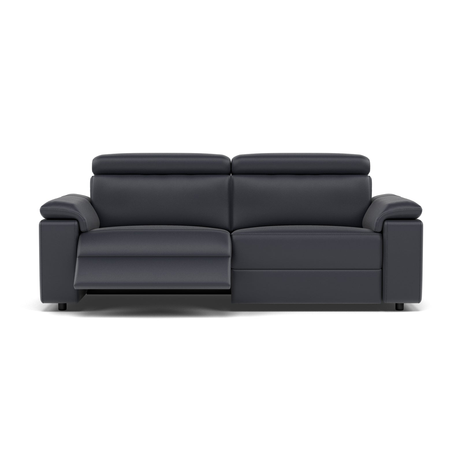 Nicoletti Rossini 3 Seater Recliner Sofa - 3 Seater Sofa Power Recliner & Power Headrest CB - Power with Power Headrest & USB Sterling Home 1 Torello PS Blu -S 81