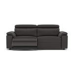 Nicoletti Rossini 3 Seater Recliner Sofa - 3 Seater Sofa Power Recliner & Power Headrest CB - Power with Power Headrest & USB Sterling Home 7 Torello PS Chocol -S 91