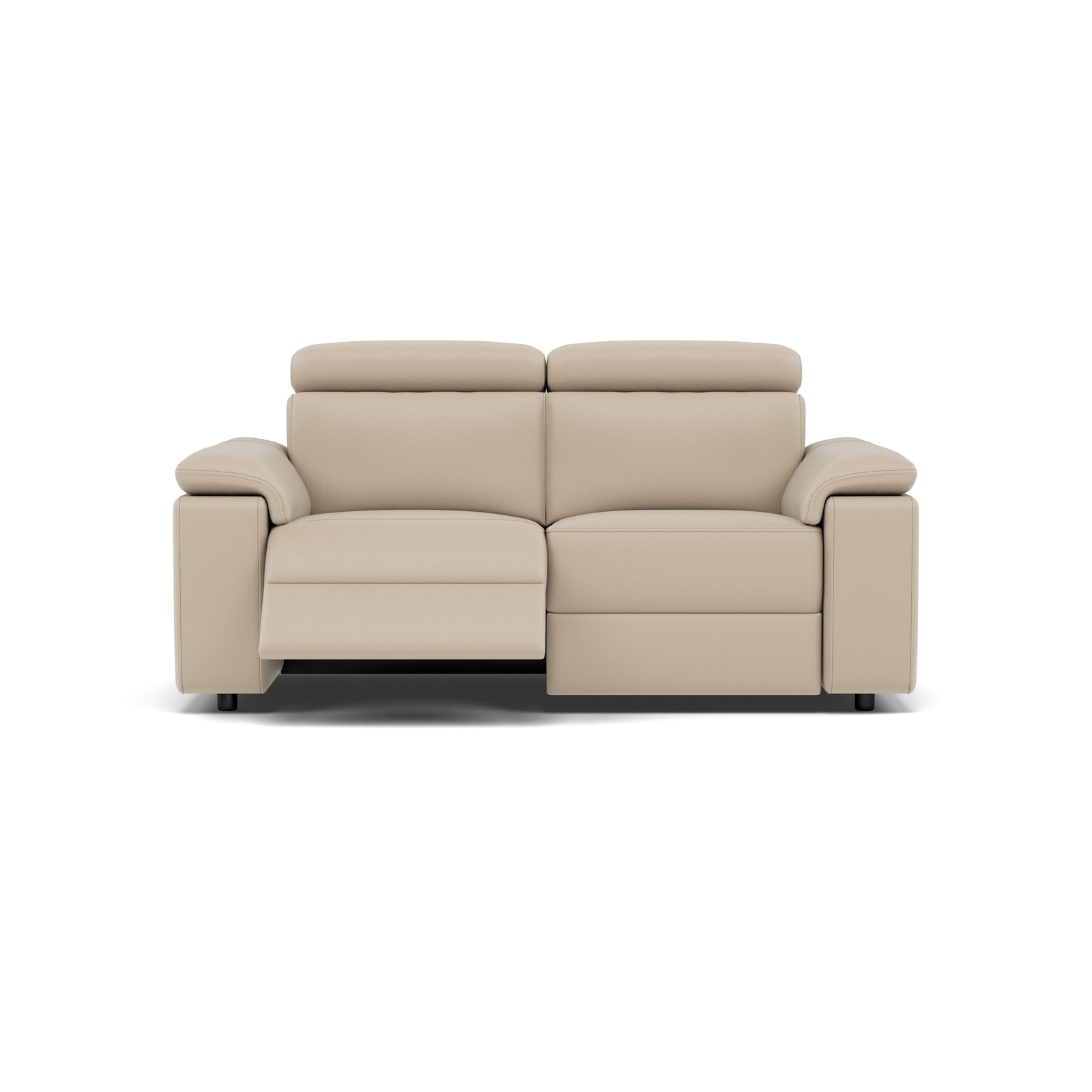 Nicoletti Rossini 2 Seater Recliner Sofa - 2 Seater Sofa Power Recliner CB - Power Recliner with USB Sterling Home 5 Torello PS Fango 352