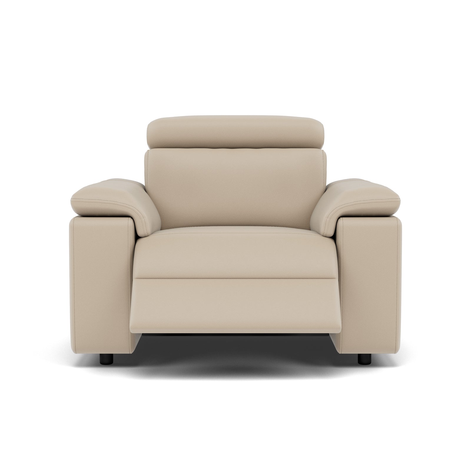 Nicoletti Rossini Recliner Armchair - Power Recliner Chair Power Headrest CB - Power with Power Headrest & USB Sterling Home 5 Torello PS Fango 352
