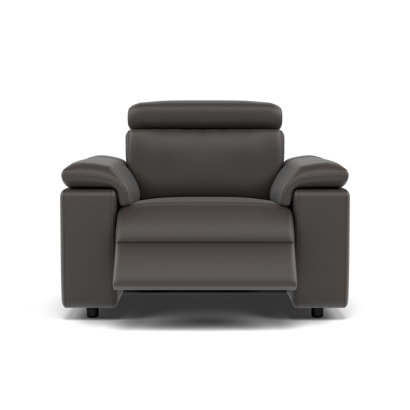 Nicoletti Rossini Recliner Armchair - Power Recliner Chair Power Headrest CB - Power with Power Headrest & USB Sterling Home 4 Torello PS Grigio Scuro 327