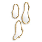 Eichholtz Viterbo Set Of 3 Mirrors Gold Finish - Viterbo Mirror Set of 3 Gold Finish Accessories Sterling Home 1