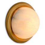 Eichholtz Vigo Wall Lamp Antique Brass And Alabaster - Wall Lamp Vigo Accessories Sterling Home 1