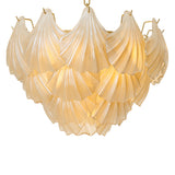 Eichholtz Ibiza Chandelier Antique Brass And Champagne Coloured Glass
