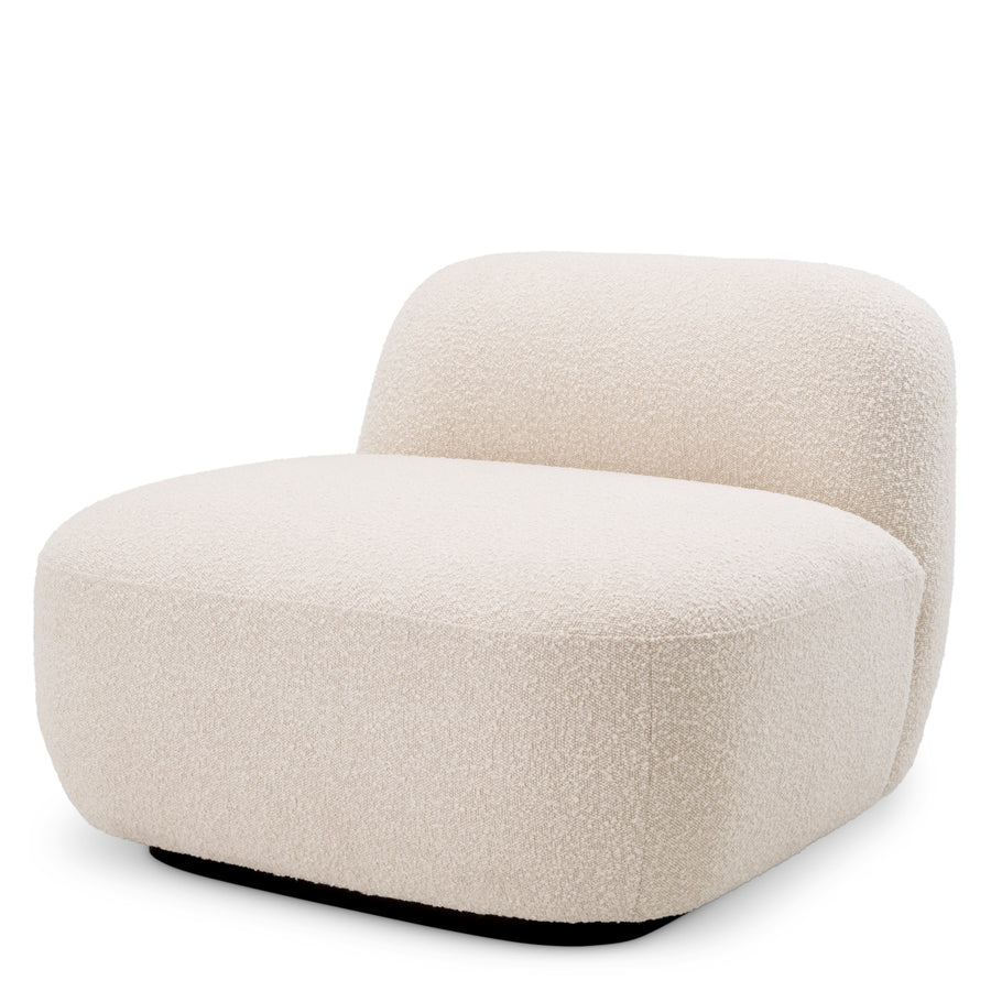 Eichholtz Bjorn Armchair Boucle Cream - Armchair Boucle Cream Armchairs Sterling Home 1