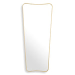 Eichholtz Vivienne L Mirror Brushed Brass Finish - Vivienne L Mirror Brushed Brass Finish Accessories Sterling Home 1