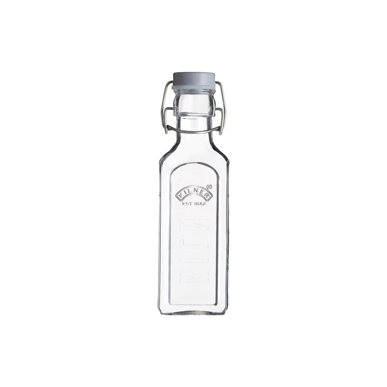 Kil Clip Top Square Bottle 0.25 Litre Sterling Home 2