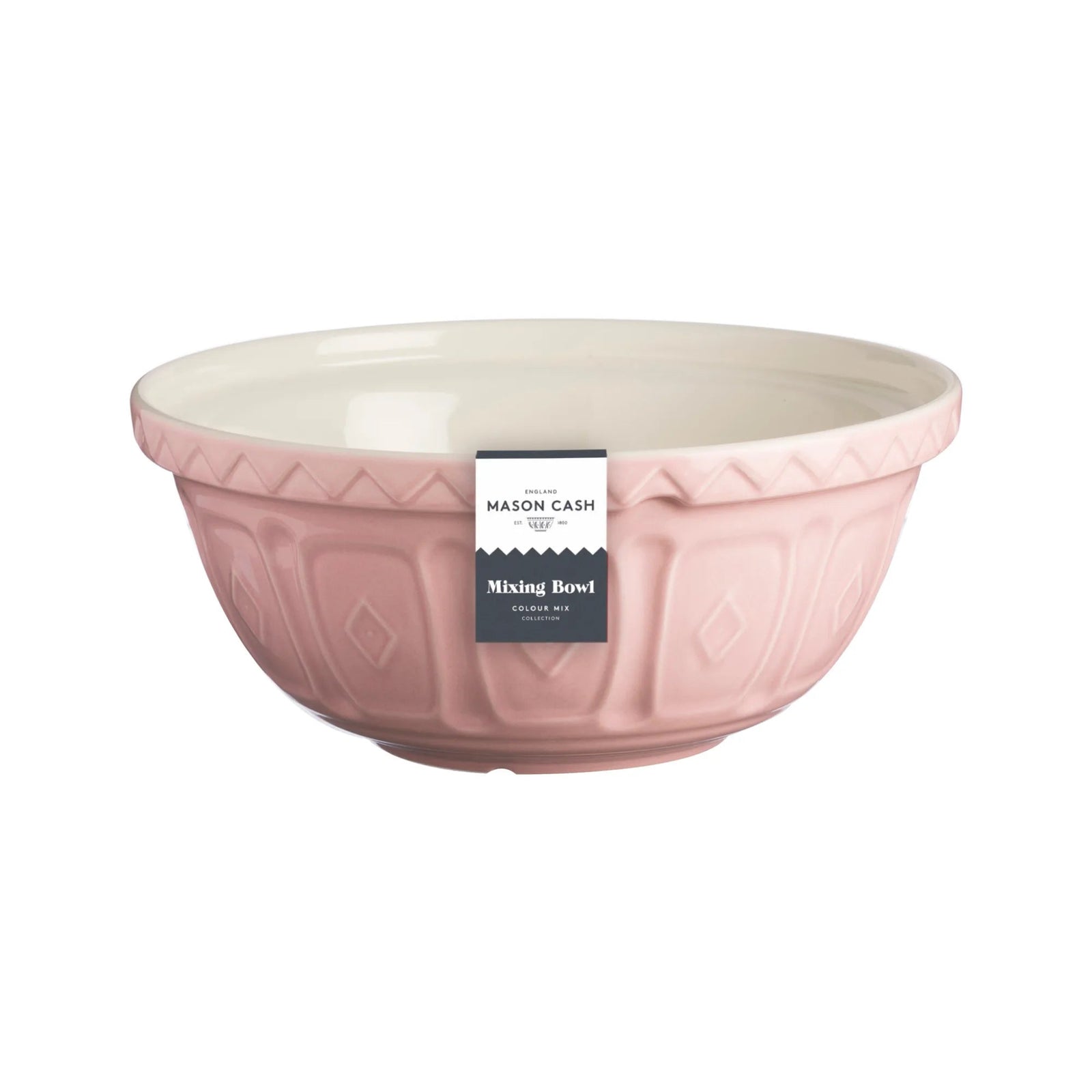 Mason Cash Pink Mixing Bowl - MC Colour Mix S12 Powder Pink Mixing Bowl 29CM Sterling Home 3