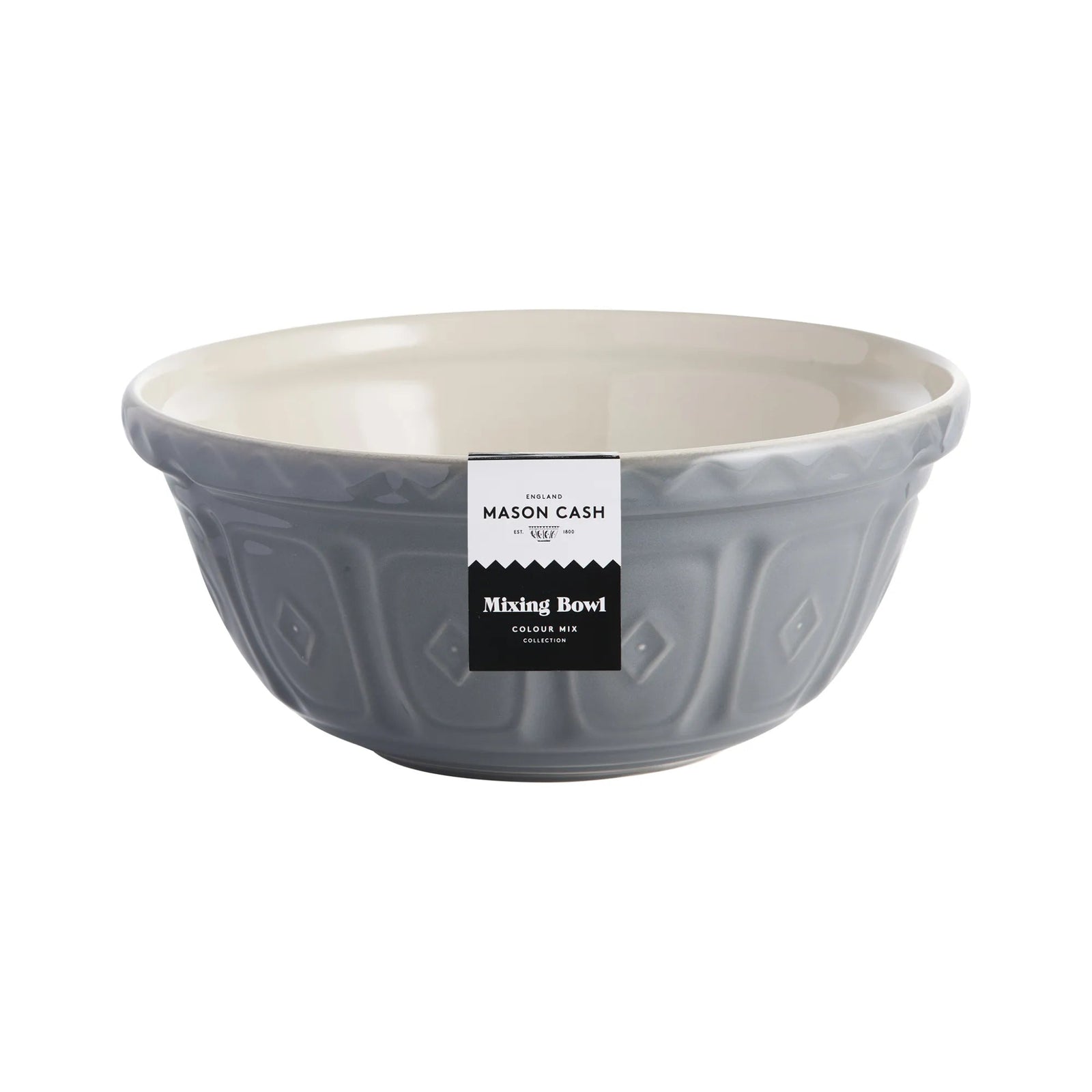 Mason Cash Grey Mixing Bowl - MC Colour Mix S12 Grey Mixing Bowl 29CM Sterling Home 3