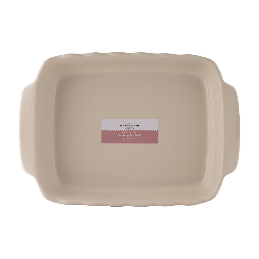 Mason Cash In The Meadow Cream Large Rectangle Dish