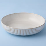 Mason Cash Reactive Ridge White Pasta Bowl