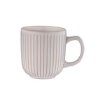Mason Cash Reactive Ridge White Mug - MC Reactive Ridge White Mug