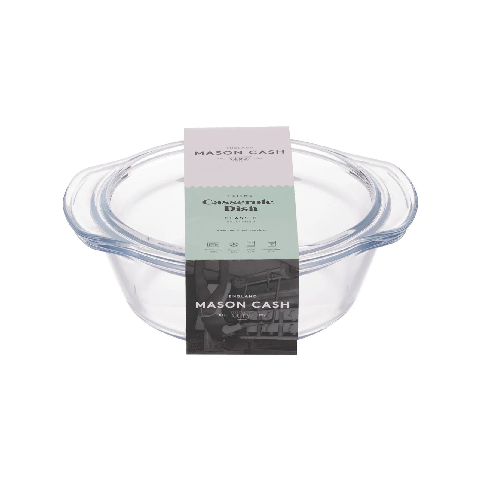 MC Classic Collection Round Casserole 2L Sterling Home 1