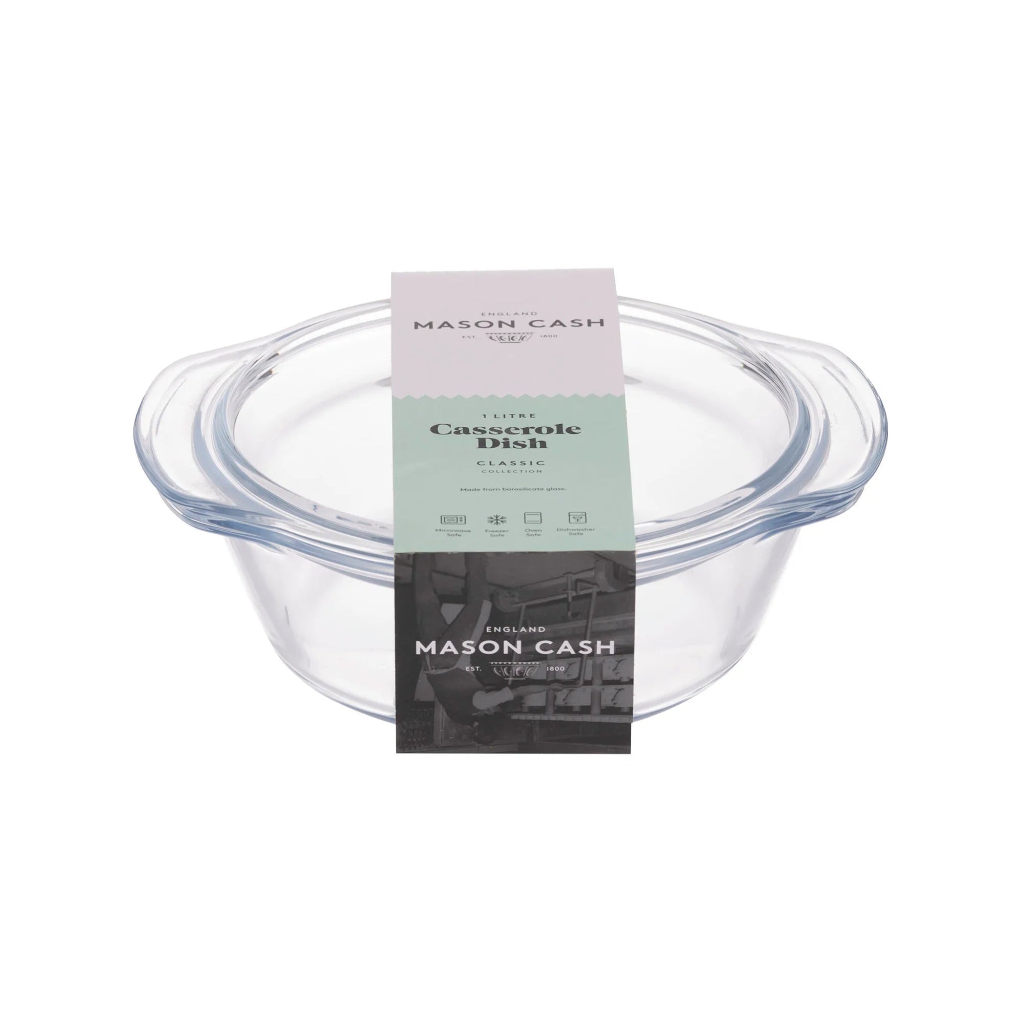 MC Classic Collection Round Casserole 1L Sterling Home 1