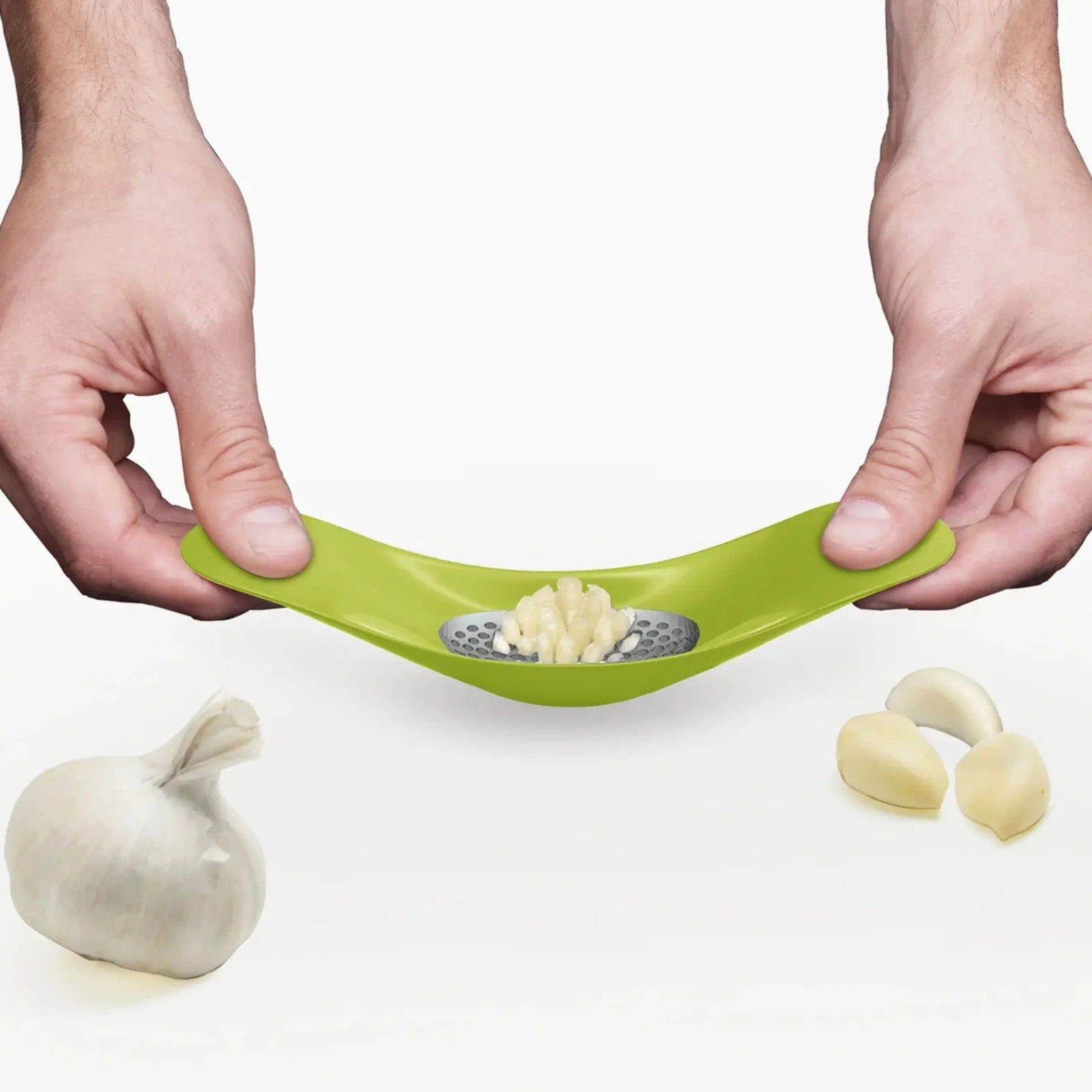 Joseph Joseph Green Rocker Garlic Crusher - Rocker Garlic Green Sterling Home 1