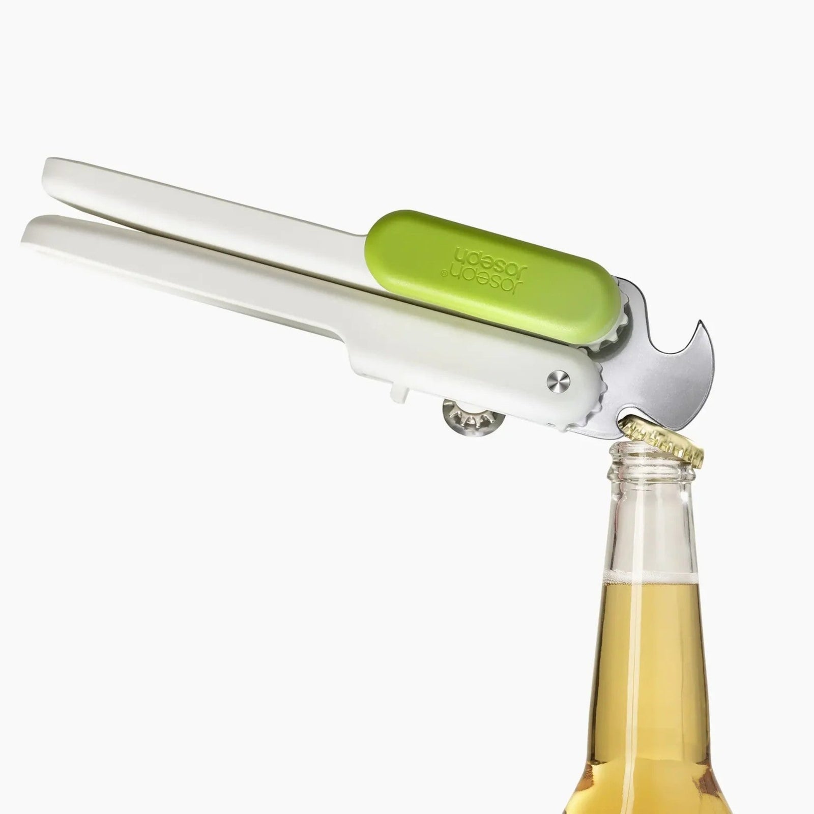Joseph Joseph White and Green Pivot 3 in 1 Can Opener - Pivot 3-in-1 Can Opener White/Green Sterling Home 2