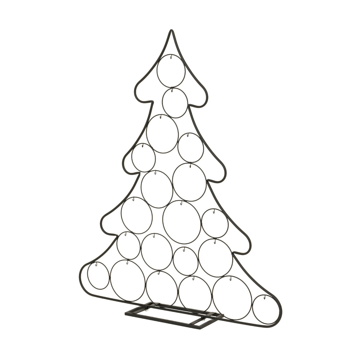 Iron Tree Stand For Baubles - Tree iron powder coating 3 layer plate Sterling Home 1