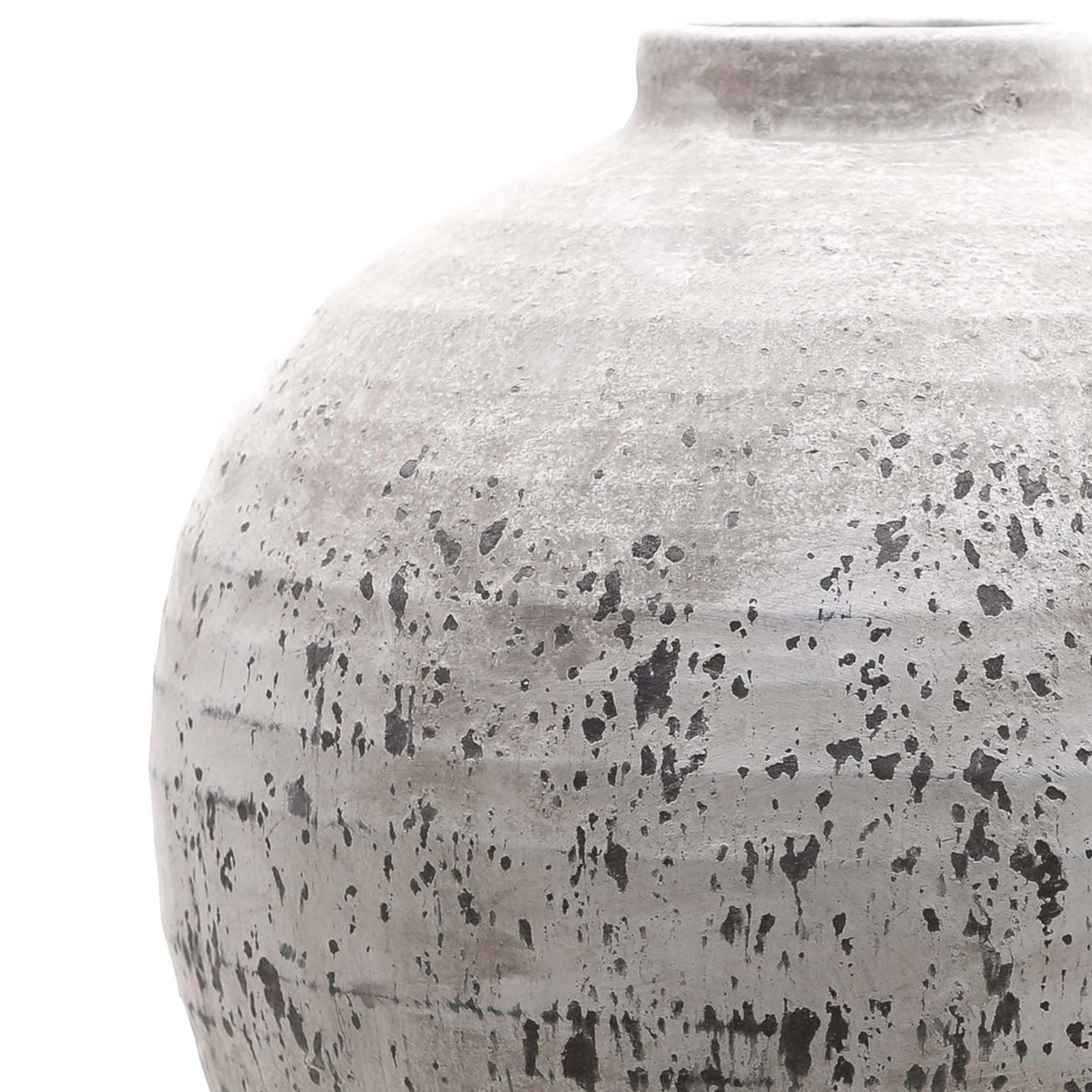 Tiber Large Stone Ceramic Vase - Tiber Large Stone Ceramic Vase 36CM Sterling Home 2