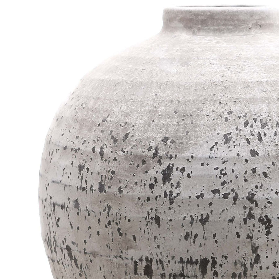 Tiber Large Stone Ceramic Vase - Tiber Large Stone Ceramic Vase 36cm Sterling Home 2