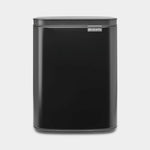 Brabantia Bo Waste Bin Matt Black 7L - Bo Waste Bin 7L Matt Black Sterling Home 2