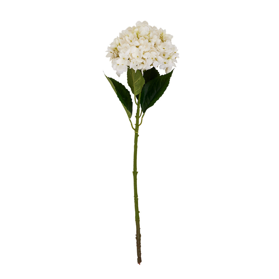 White Hydrangea Stem - White Hydrangea Stem Sterling Home 2