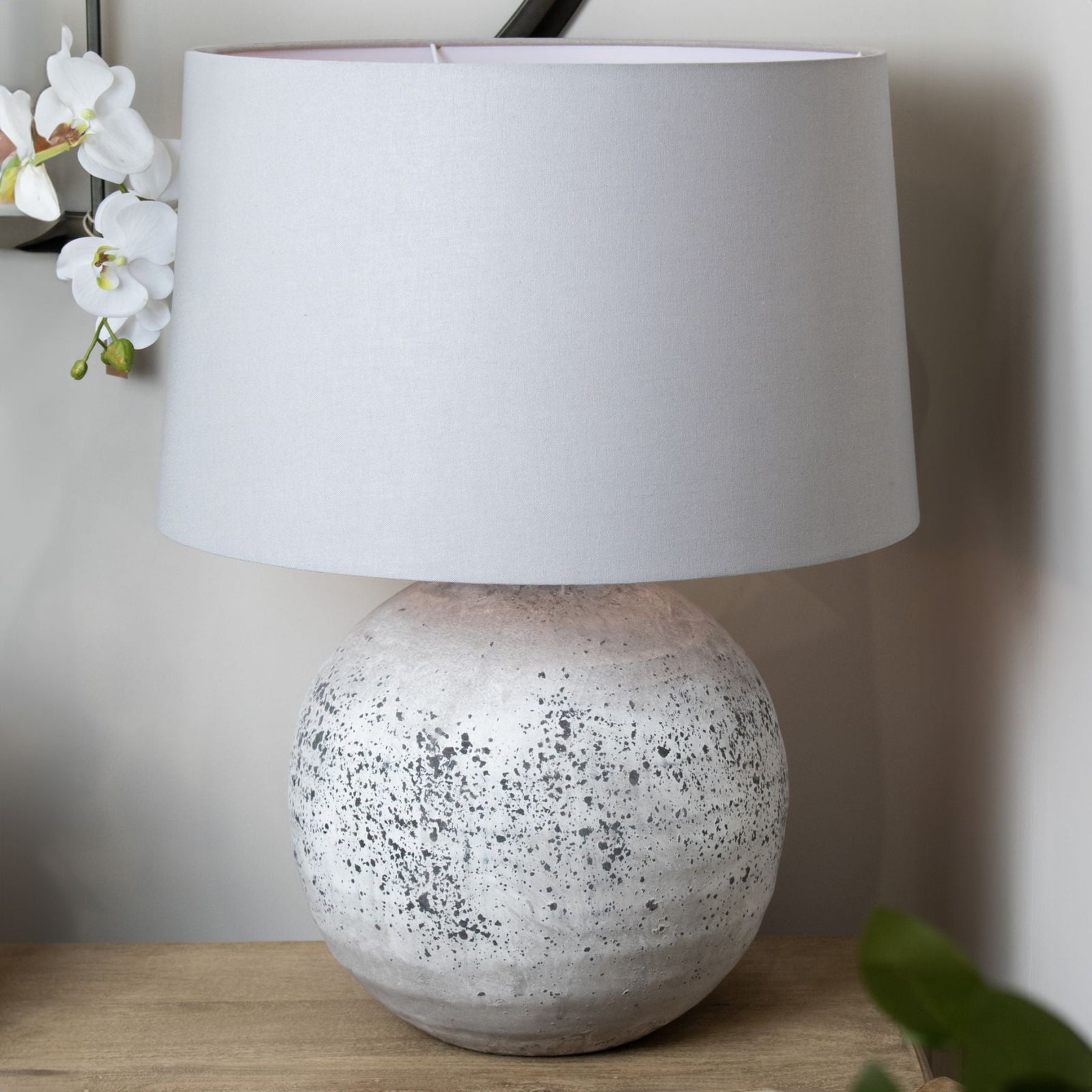 Tiber Large Stone Ceramic Lamp - Tiber Large Stone Ceramic Lamp Sterling Home 1
