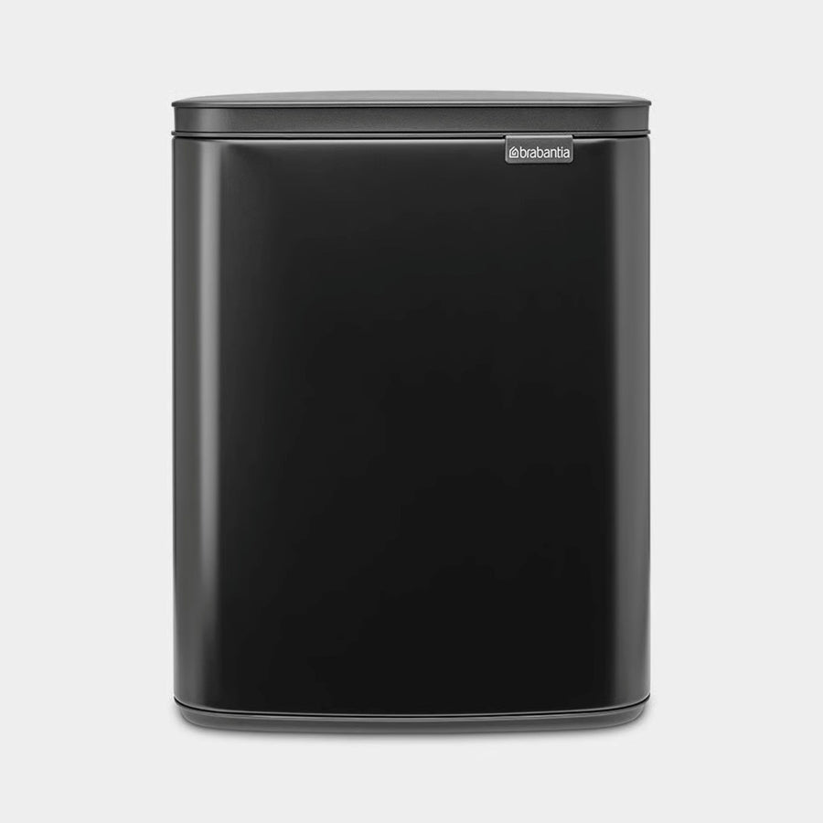 Brabantia Bo Waste Bin Matt Black 12L - Bo Waste Bin 12L Matt Black Sterling Home 1