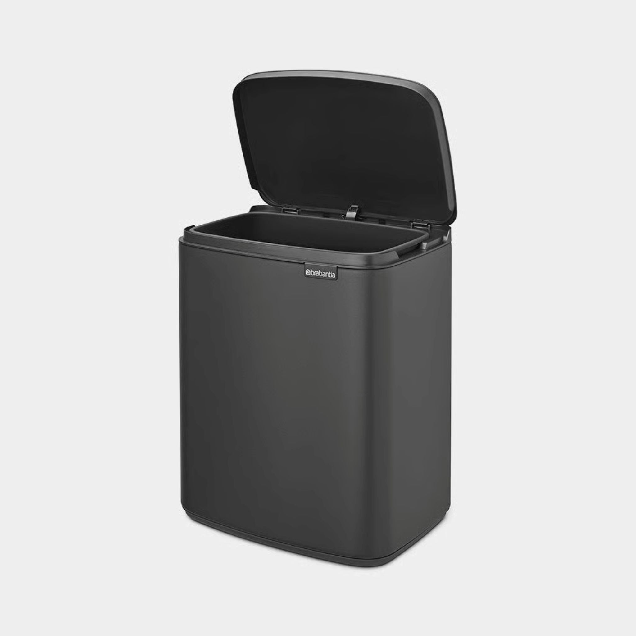 Brabantia Bo Waste Bin Mineral Infinite Grey 12L - Bo Waste Bin 12L Mineral Infinite Grey Sterling Home 2
