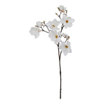 The Natural Garden Collection White Magnolia Stem Sterling Home 3