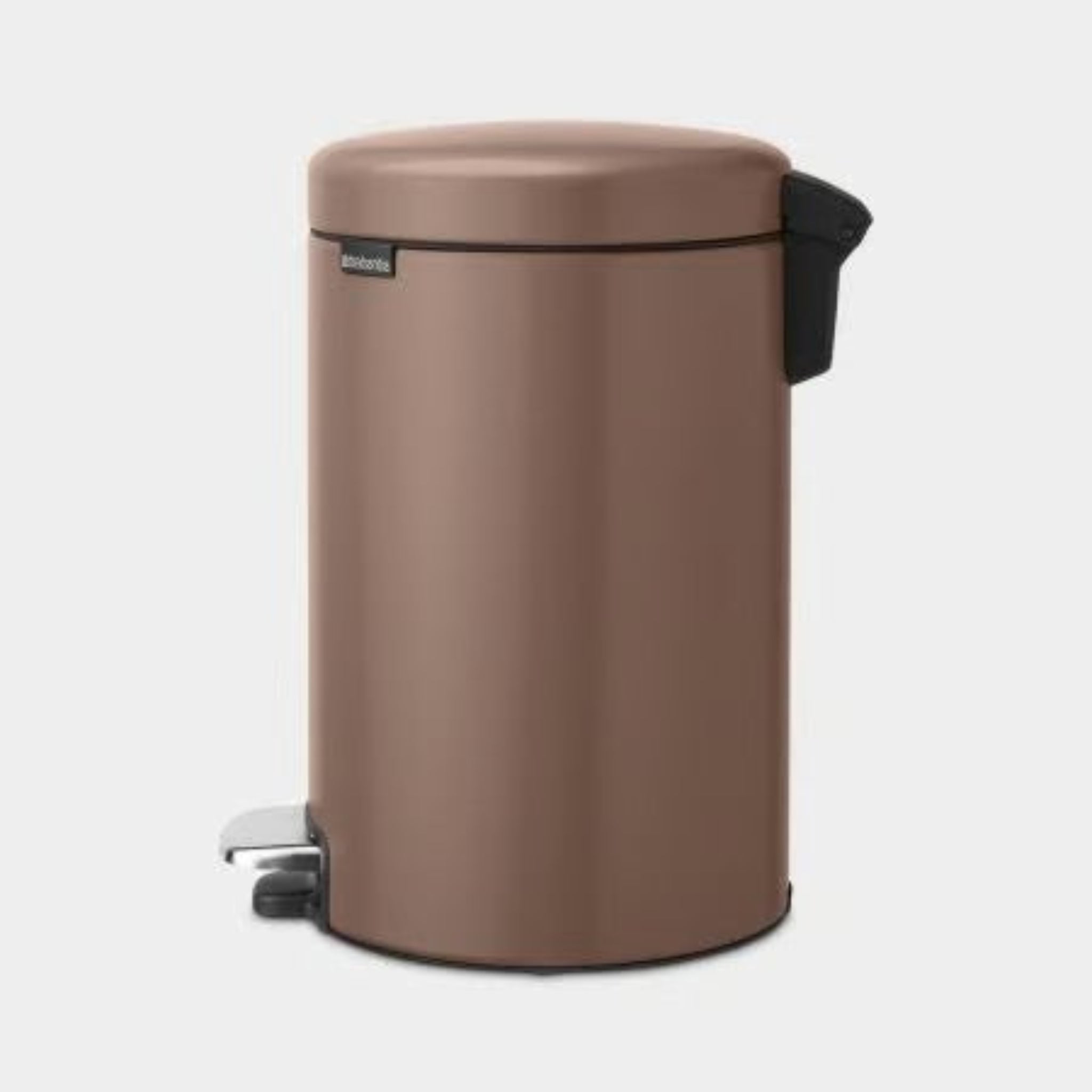 Brabantia NewIcon Pedal Bin Satin Taupe 12L Sterling Home 3