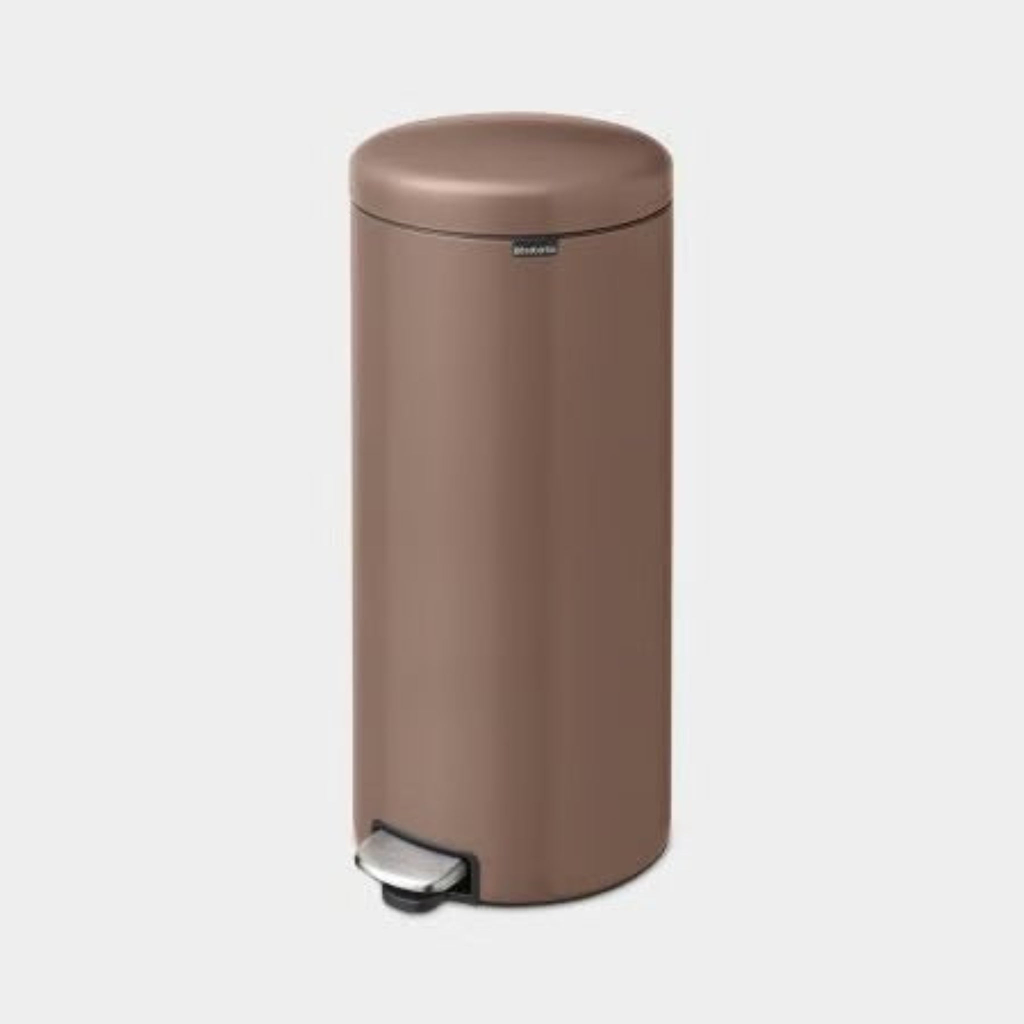 Brabantia NewIcon Pedal Bin Satin Taupe 30L Sterling Home 3