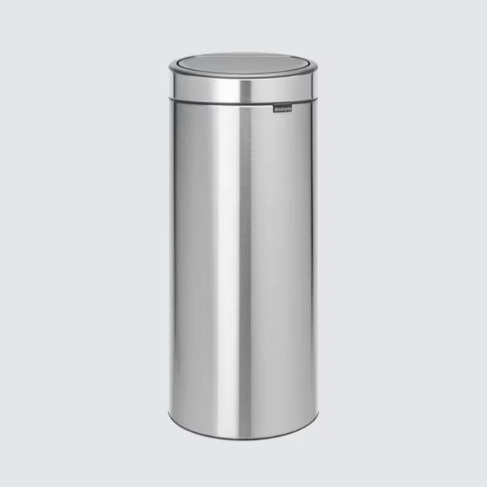 New Touch Bin FPP Matt Steel 30L Sterling Home 1