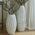 Lorenzo Tall Fin Vase Sterling Home 1