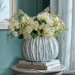 Lorenzo Rotund Fin Vase Sterling Home 1