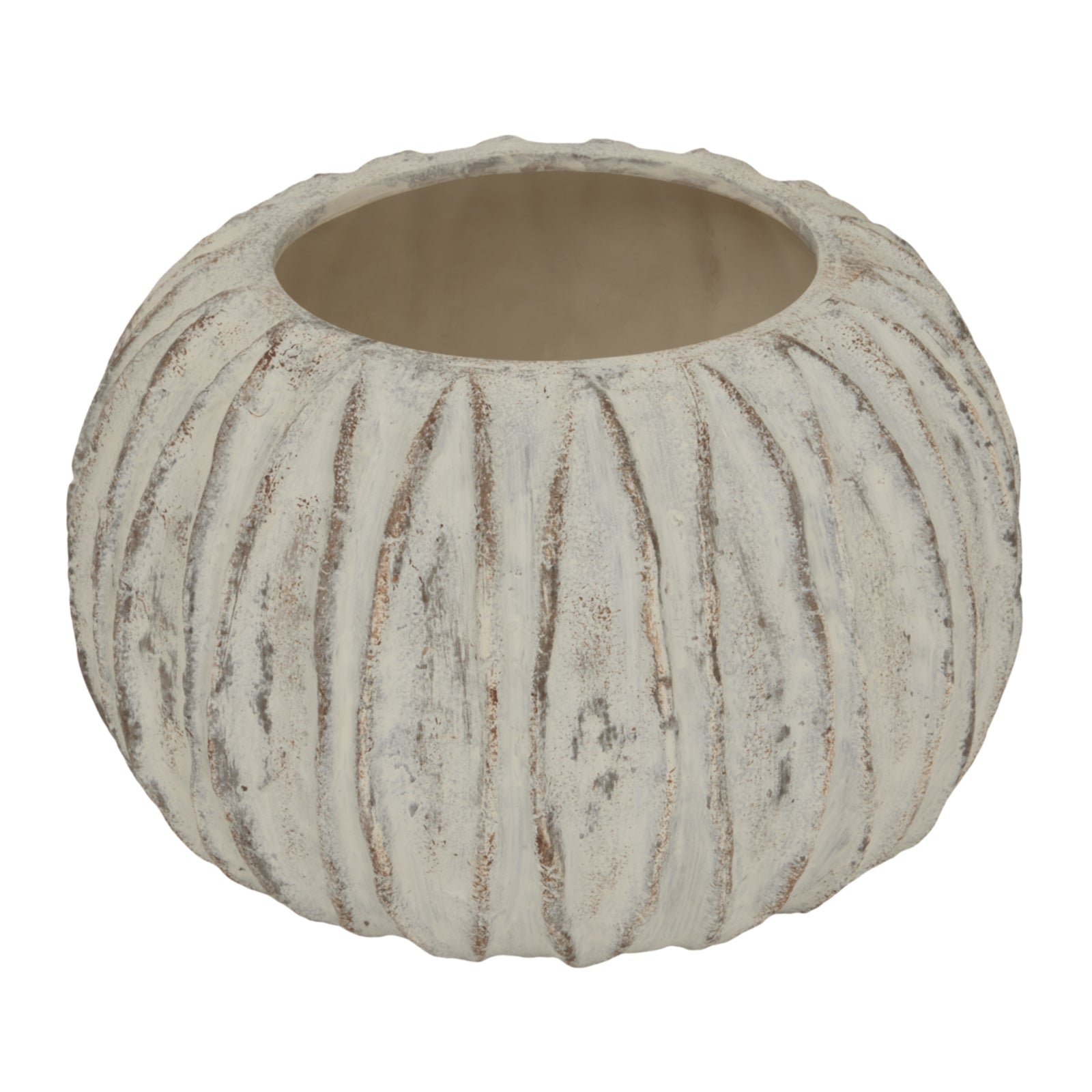Lorenzo Rotund Fin Vase Sterling Home 2