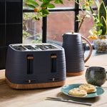 Morphy Richards 4 Slice Grey Toaster Flint - Clay 4-Slice Grey Toaster-Flint Sterling Home 1